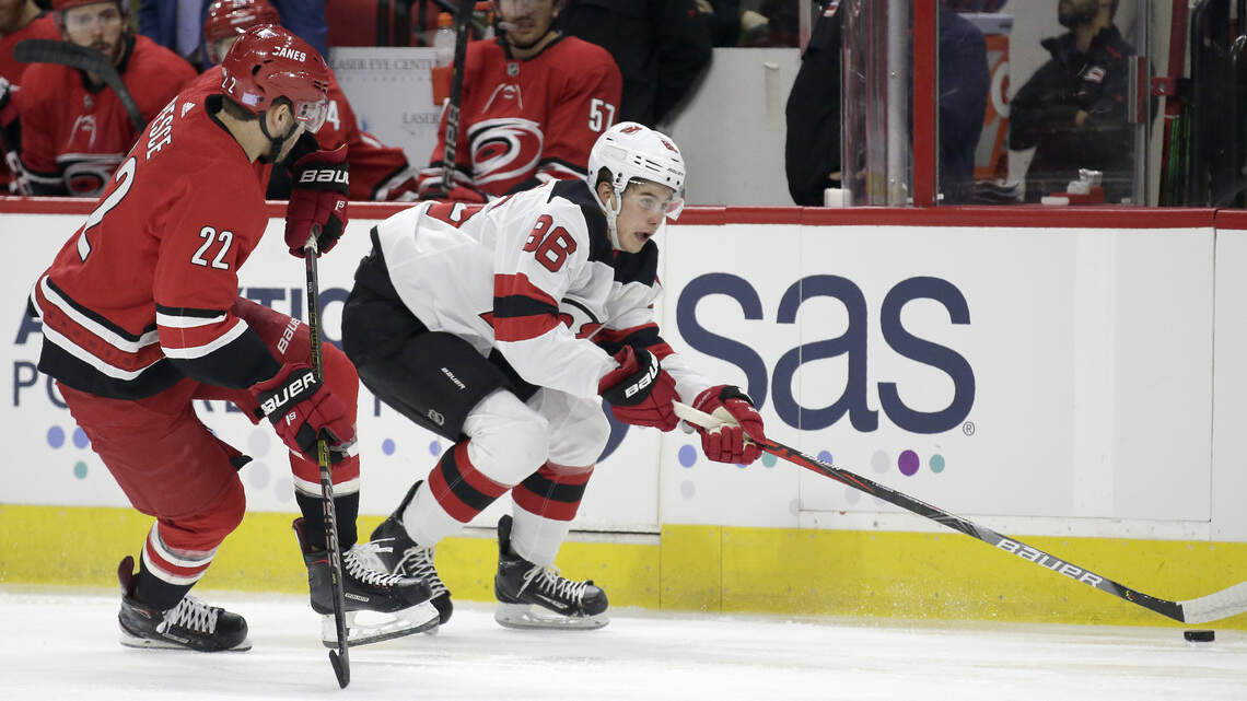 Canes end homestand with 5-3 loss to Devils