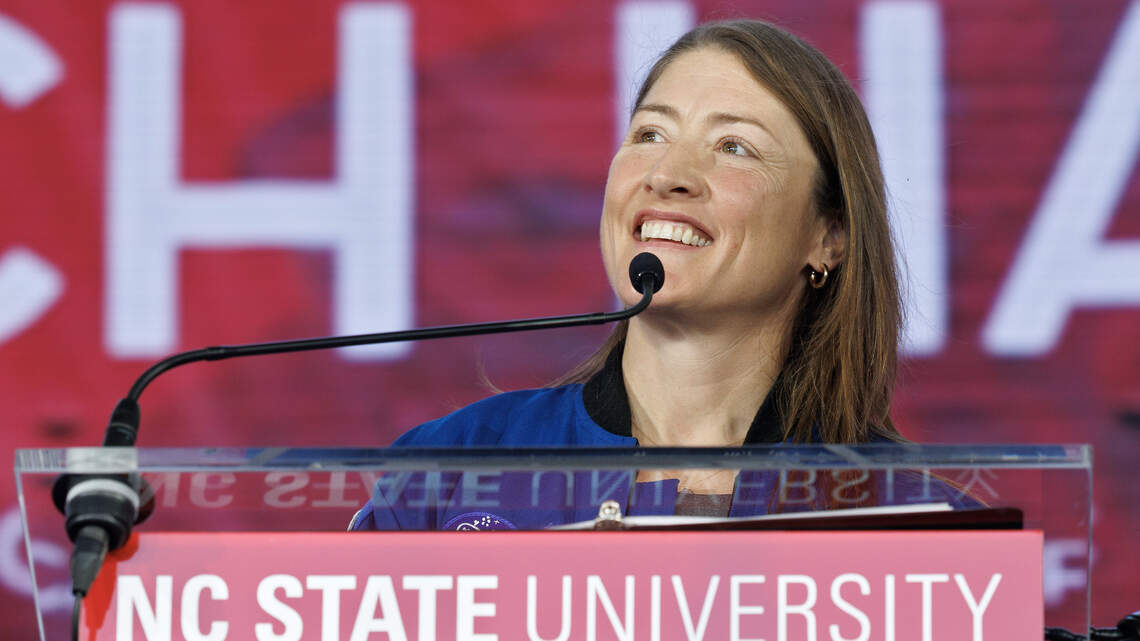 She’s been to the dark side of the moon. Where does she like to go in Raleigh?