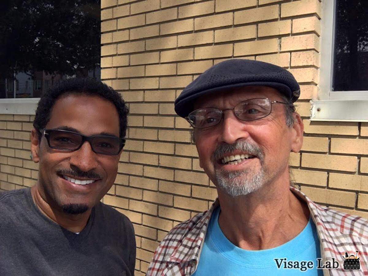 Stefan Youngblood, left, and Dominic Fiumara, right, forged a friendship despite Fiumara’s homelessness and mental troubles after 15 years in the Army.
