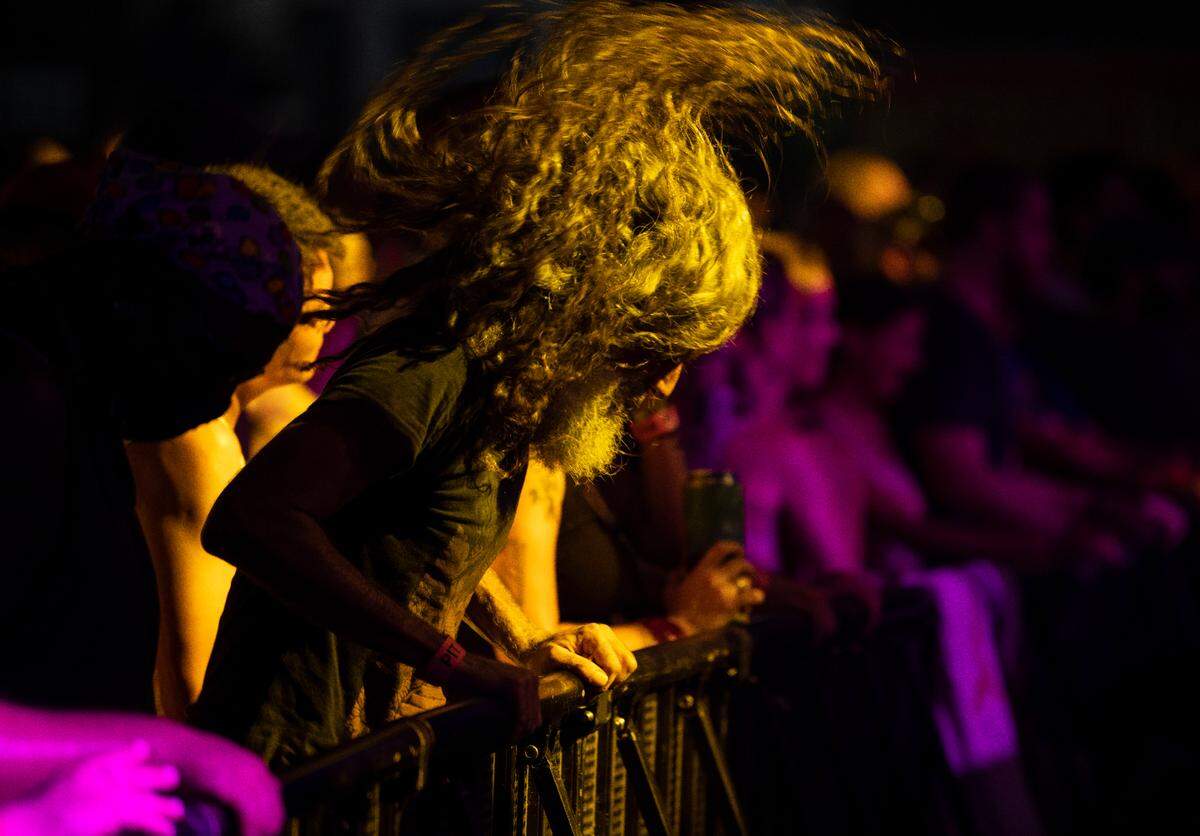 Phish brings its summer tour to the Coastal Credit Union Music Pavilion at Walnut Creek in Raleigh, N.C., Friday night, July 29, 2022.