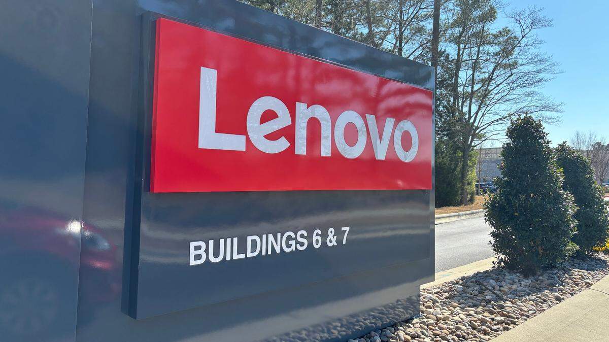 Lenovo’s North American headquarters in Research Triangle Park.