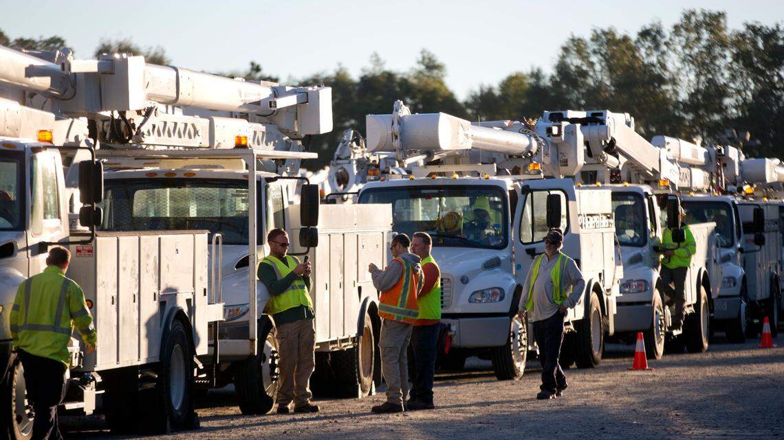 For Duke Energy, fortifying the grid usually means dealing with storms, not snipers