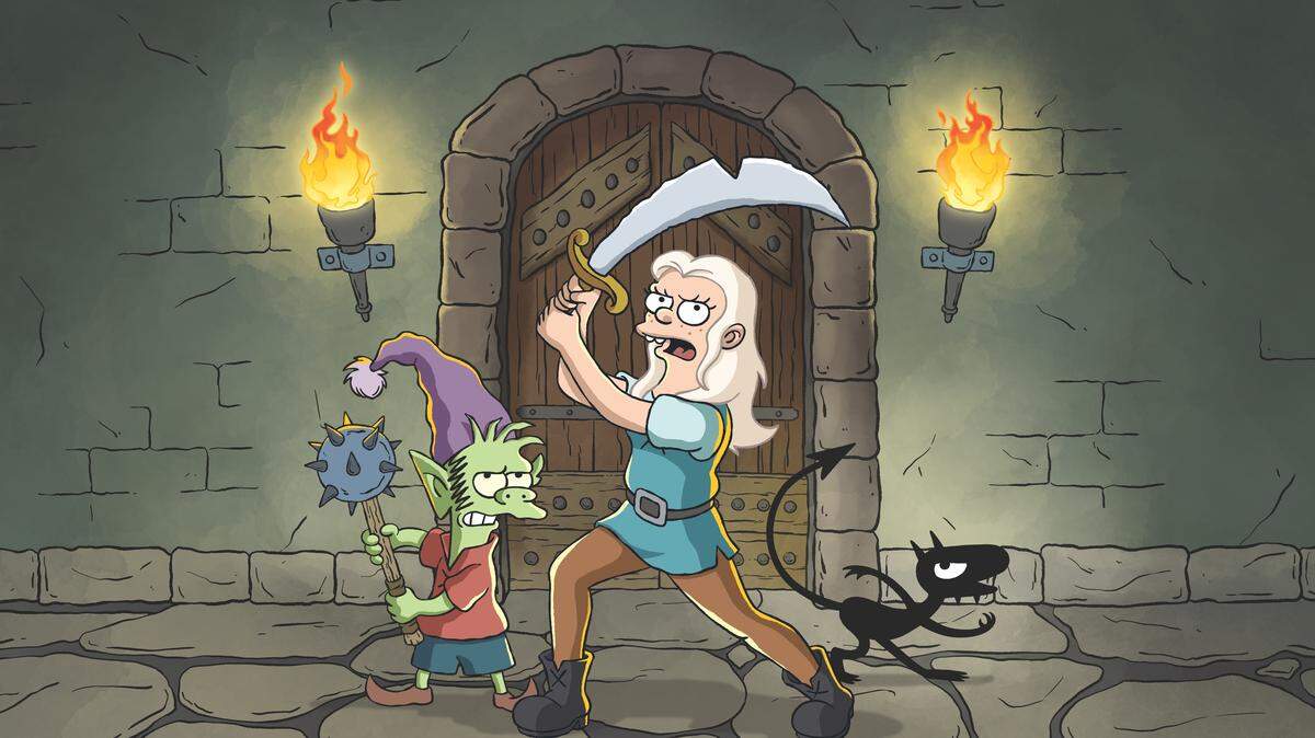Matt Groening, creator of “The Simpsons,” brings us “Disenchantment,” an adult animated comedy fantasy series set in the medieval kingdom of Dreamland.