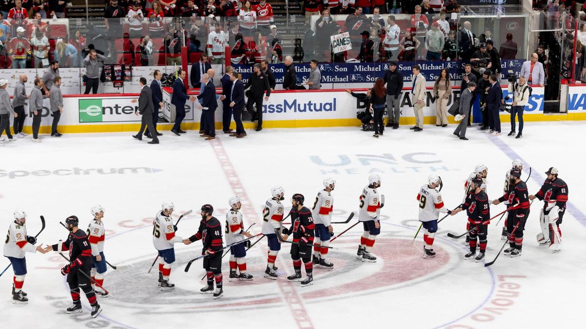 Inside the NHL’s post-series handshake, one of hockey’s most enduring traditions