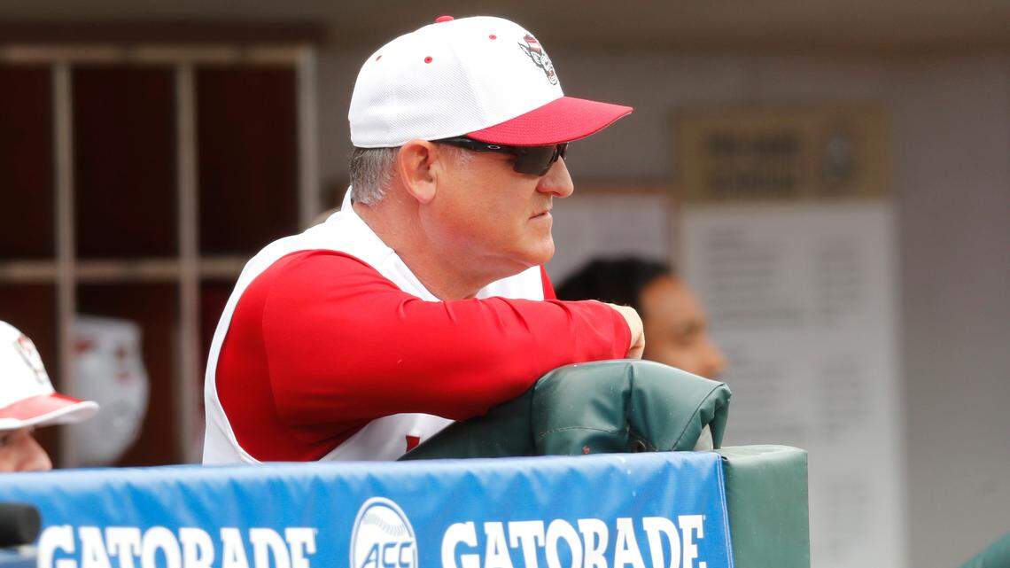 N.C. State head coach Elliott Avent
