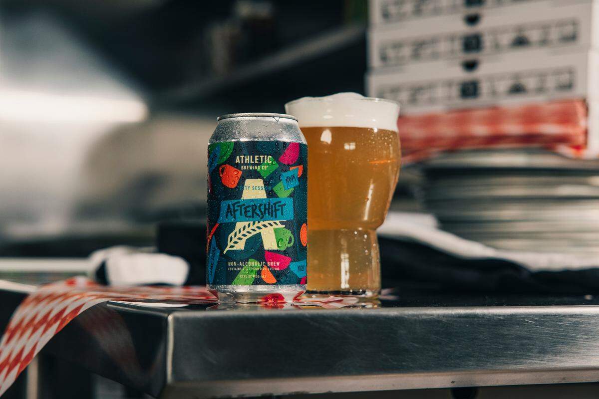 Aftershift is a new, nonalcoholic brew from Athletic Brewing. The drink was created through a collaborative partnership involving Ashley Christensen.