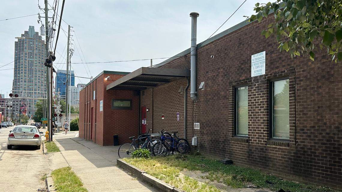 Wake County has used the former Helen Wright Center for Women in downtown Raleigh as an emergency drop-in shelter since last fall. The building and others nearby will be demolished and replaced by hundreds of apartments.