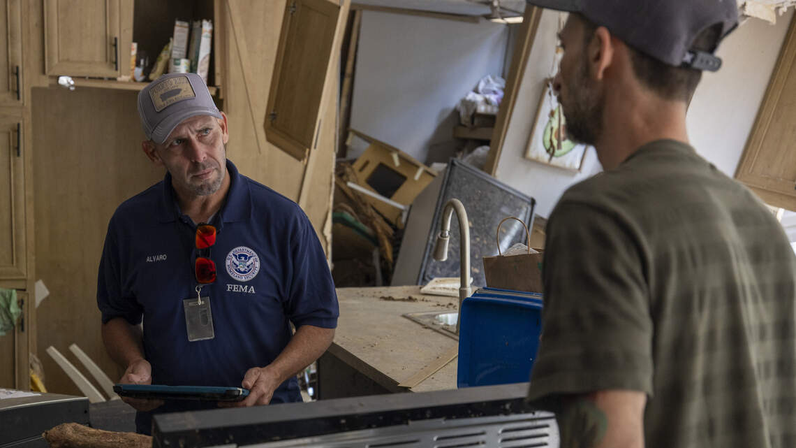 Fact check: Trump falsely claims Cooper prompted FEMA workers to skip homes
