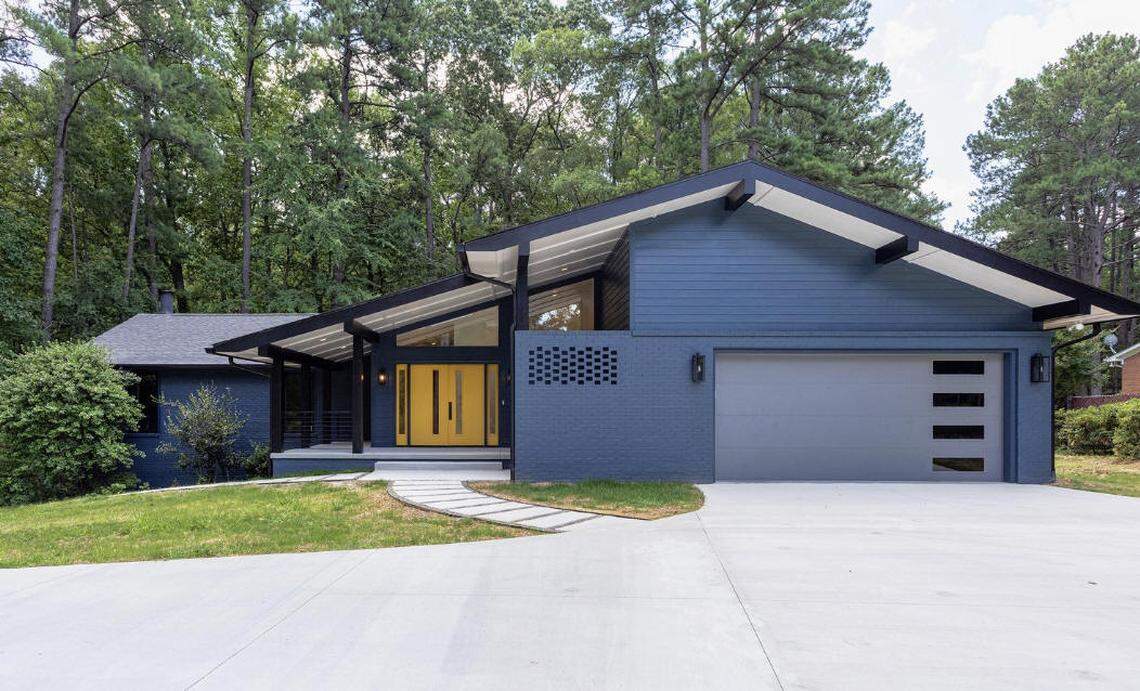 The Binford House, Durham, designed by Jessie Braverman.