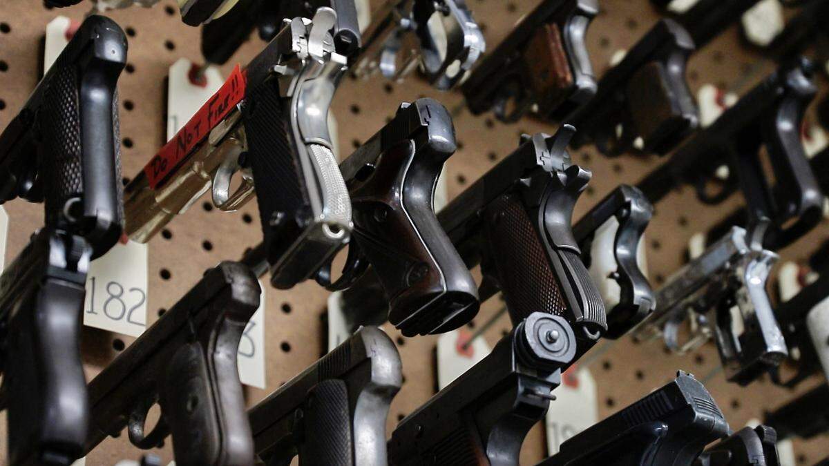 The Charlotte-Mecklenburg Police Dept. has thousands of guns in storage that they are unable to dispose of.