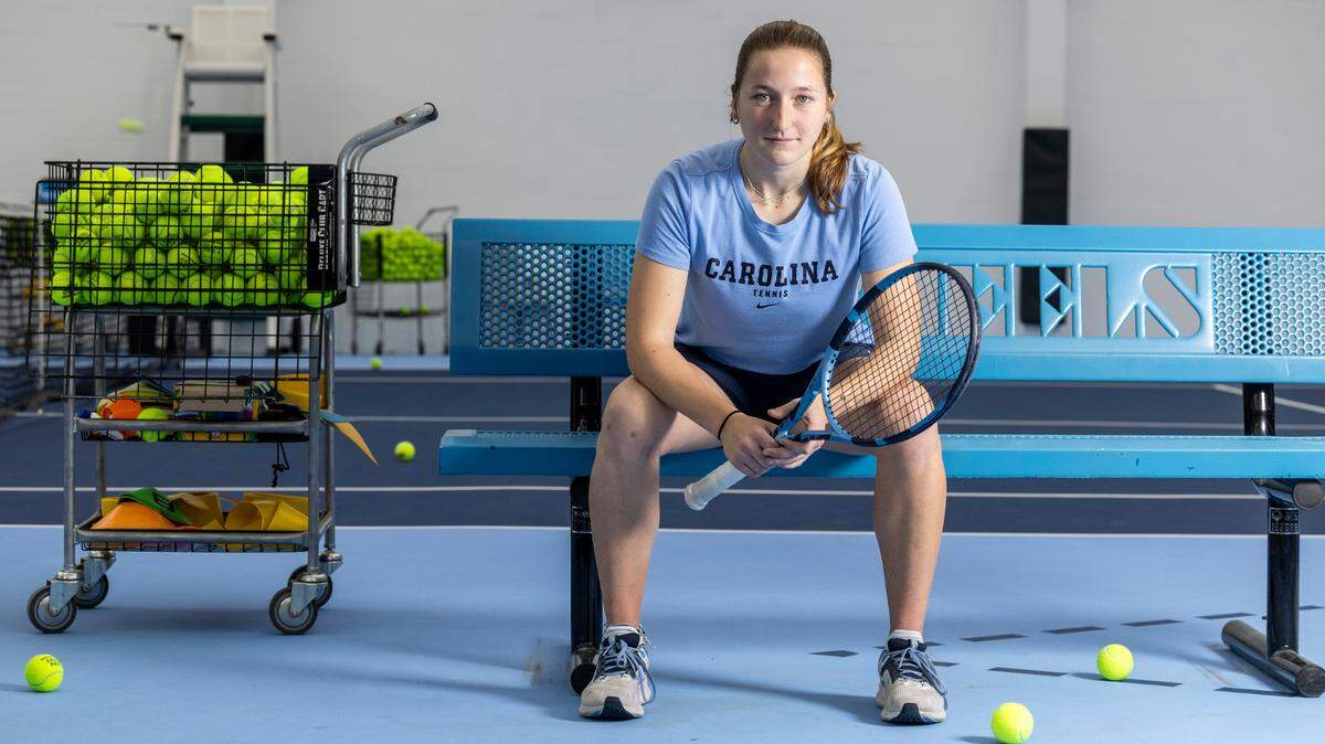 UNC-Chapel Hill tennis star Reese Brantmeier.