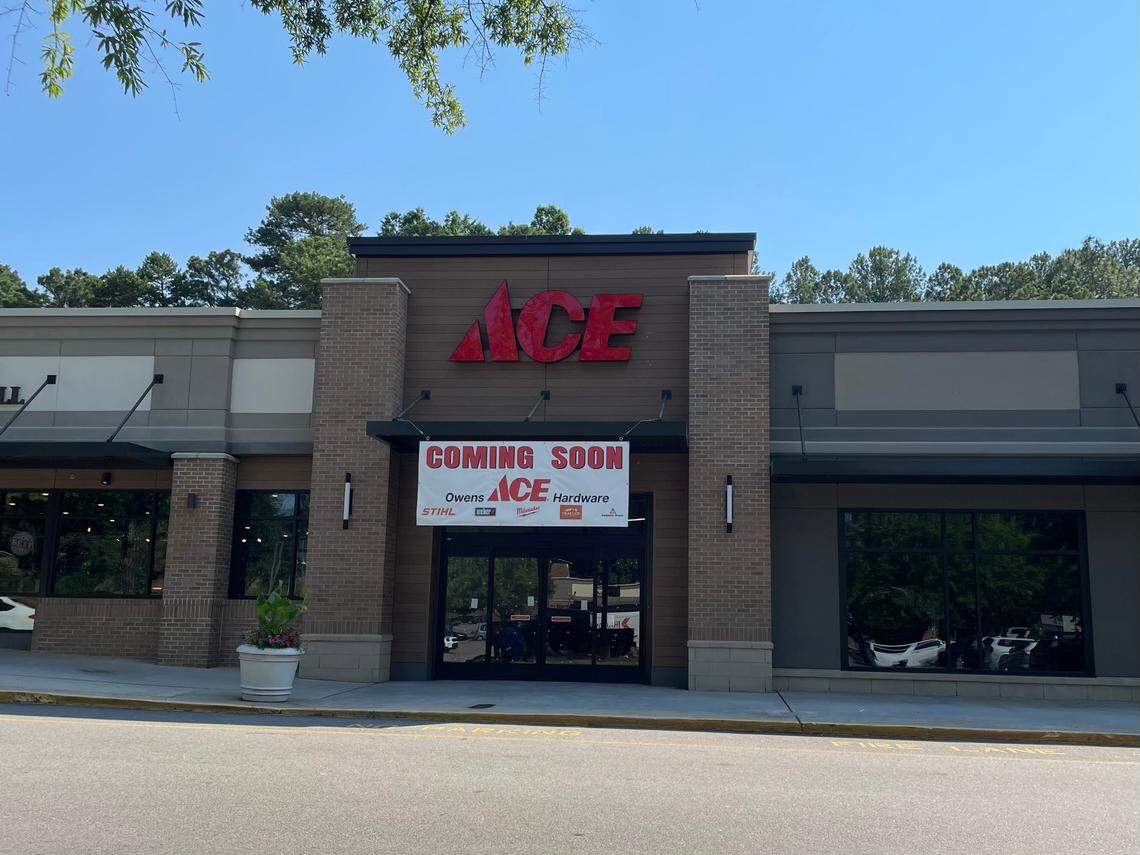 Owned by husband-wife duo Paul and Brooke Owens, a new Ace Harware is scheduled to open in Raleigh in 2024.