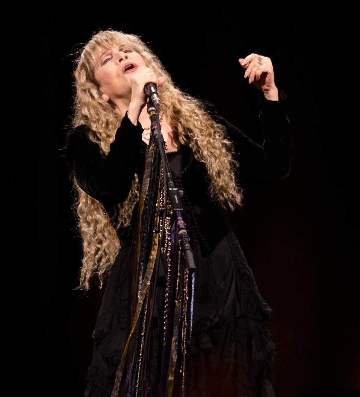 Stevie Nicks weaves her magical spell on the crowd as she performs at Raleigh, N.C.’s PNC Arena, Friday night, May 12, 2023.