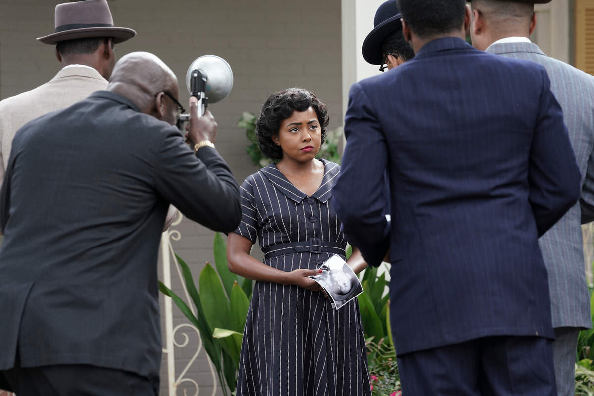 Adrienne Warren as Mamie Till-Mobley in the ABC limited series “Women of the Movement.”