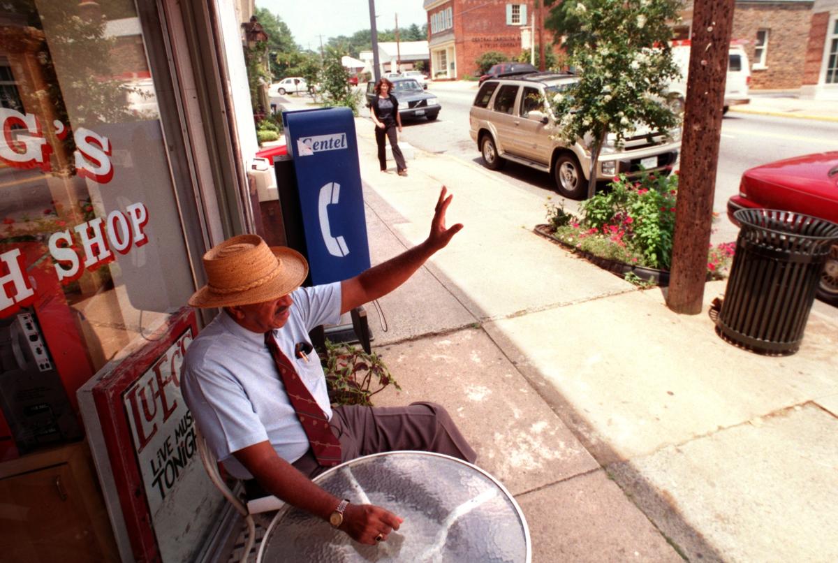 Hillsborough Mayor Horace Johnson liked to go down to the local hangout, Lu-e-g’s, and greet citizens as they made their way through historic downtown.