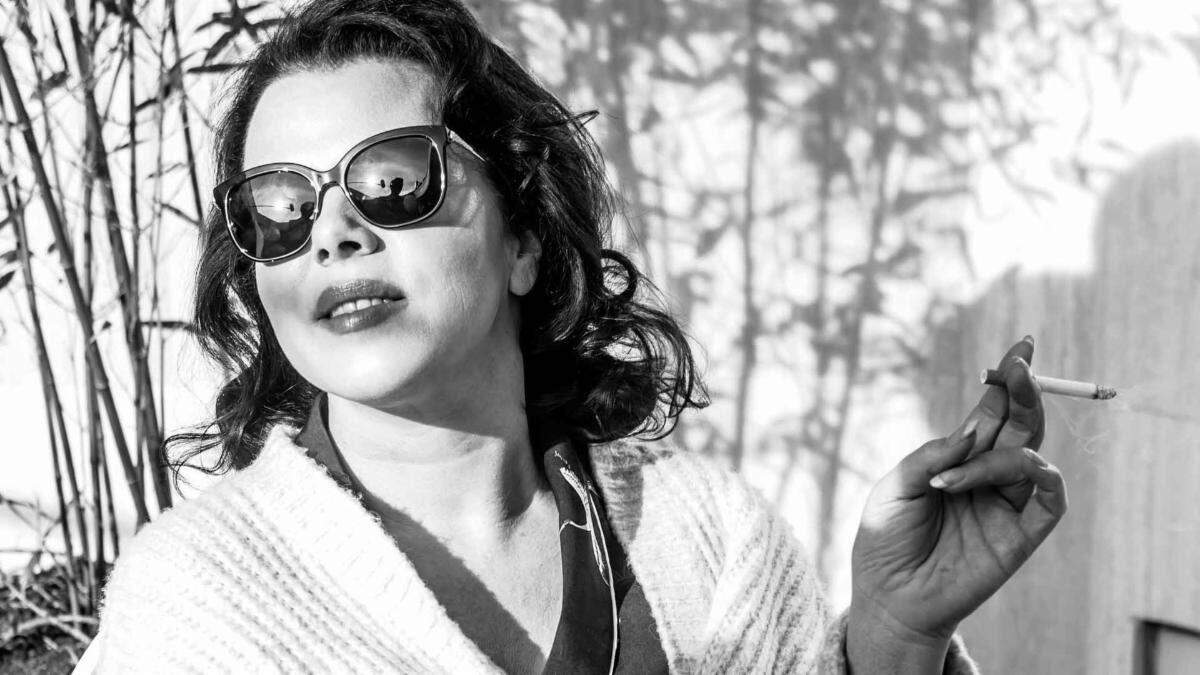 Debi Mazar plays film legend Ava Gardner in the new series “Arde Madrid: Burn Madrid Burn,” available on the streaming service MHz Choice.