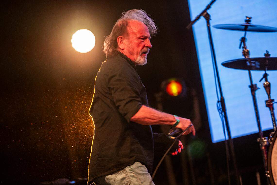 Jesus Lizard performs at at Moore Square in Raleigh during the Hopscotch Music Festival on Saturday, Sept. 7, 2024.