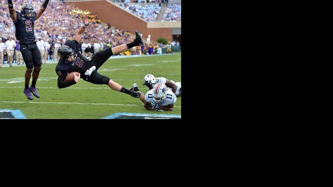 East Carolina quarterback Shane Carden and his teammates had their way with UNC last season in Chapel Hill.
