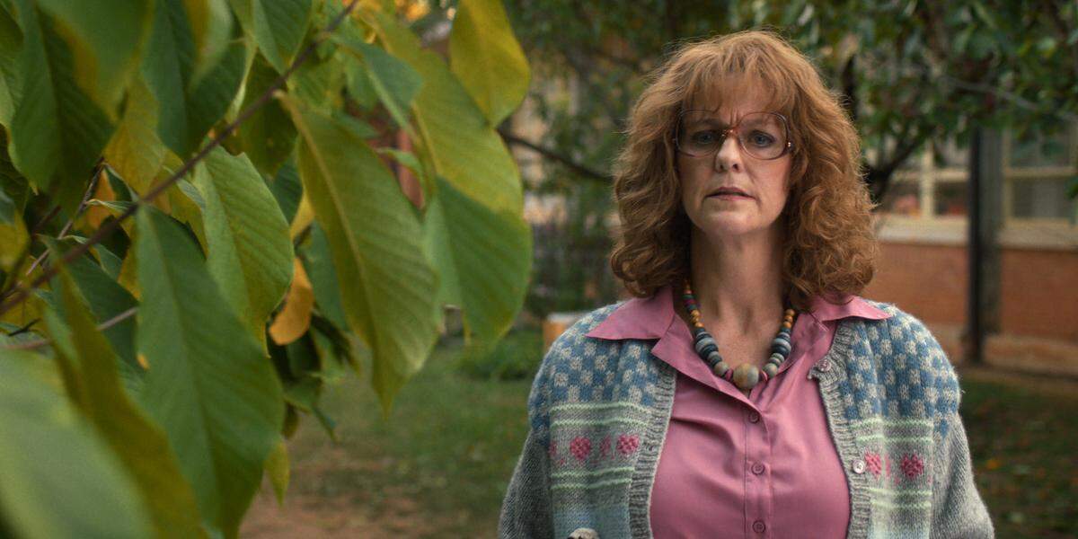 Hope Hynes Love as Miss Harris in Stranger Things: Season 5.