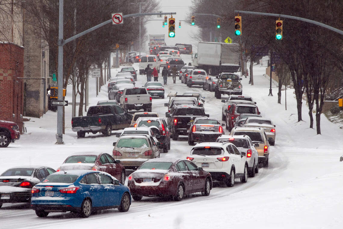 Photos: 2014 Valentine’s Day snow, ice storm in Raleigh, NC | Raleigh ...