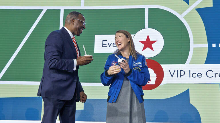 Astronaut Christina Koch visits NC State + Lunar eclipse: This week’s best photos