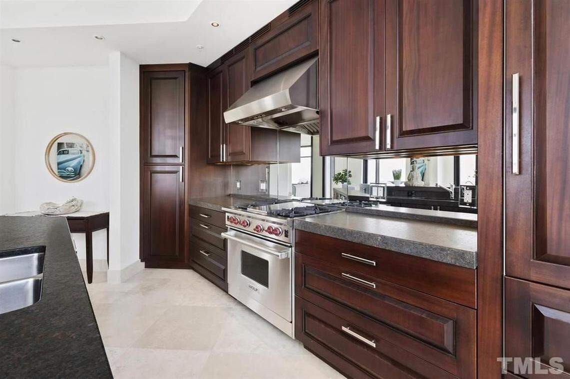 The spacious 2BR condo at 323 W Jones St Apt 1405 in Raleigh, NC, offers an open floor plan with an abundance of natural light and breathtaking views from every room.