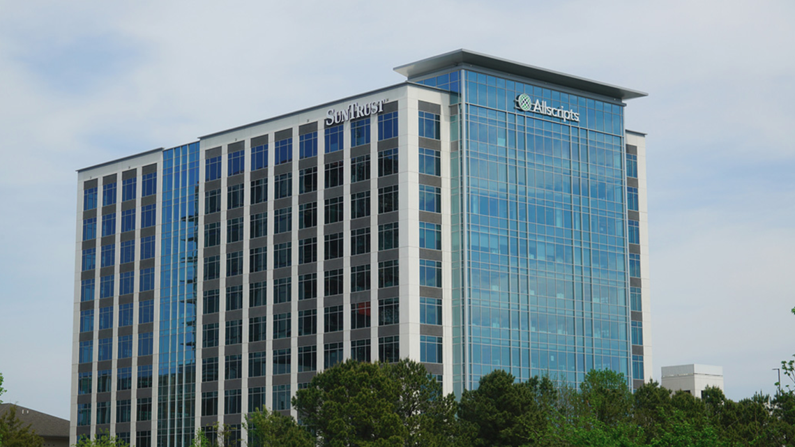 The Midtown Plaza building in Kane Realty’s North Hills development.