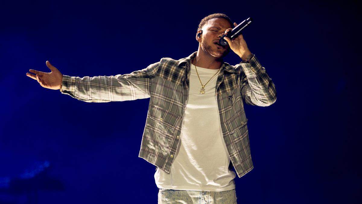 Kane Brown brings his “In The Air Tour” to Raleigh, N.C.’s PNC Arena, Friday night, June 7, 2024.