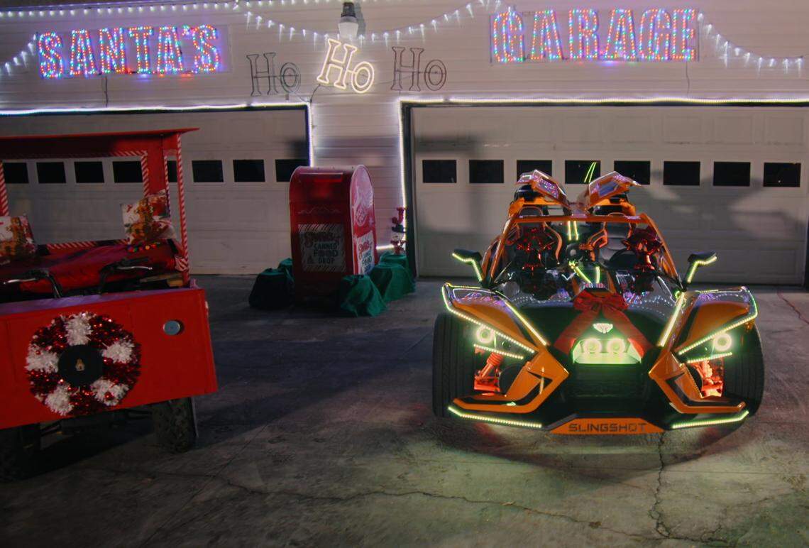 The Campbell family of Oxford, NC, won the top prize on the Season 12 premiere episode of ABC’s “Great Christmas Light Fight,” which aired on Dec. 5, 2024.