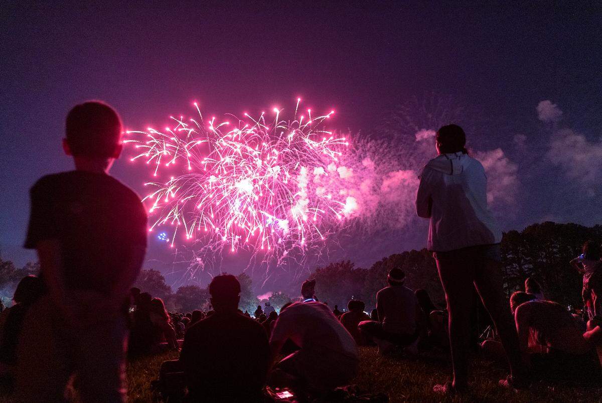 In North Carolina, it’s not legal to purchase or possess fireworks including Roman candles, firecrackers and ground spinners.