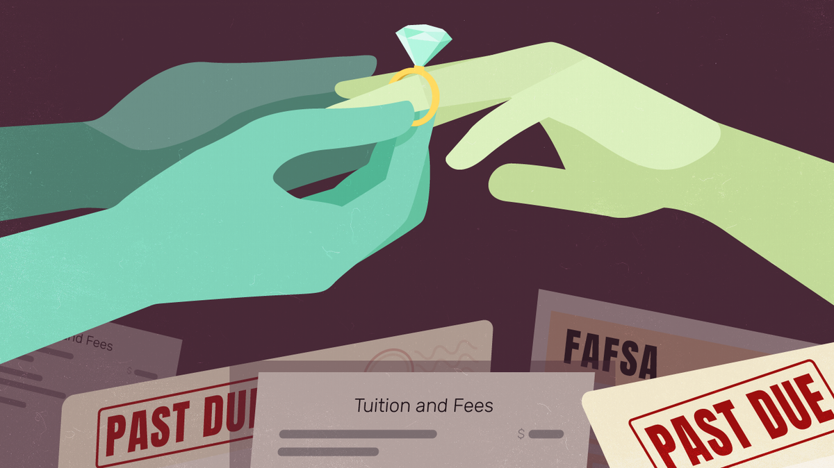 For some undergraduates, receiving financial aid for being married is extra income while their parents still support them. For others, it’s the difference between years of debt or a financially secure life.