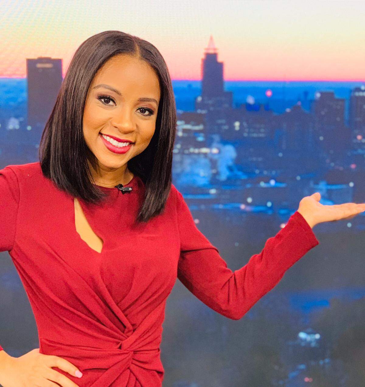 WRAL / FOX 50 anchor/reporter Mikaya Thurmond.