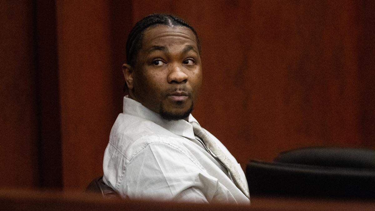 Seaga Gillard sits in court during opening statements of the death penalty case against him Monday, Feb. 11, 2019 at the Wake County Justice Center. The Supreme Court of North Carolina upheld Gillard’s death sentence in the case last week.