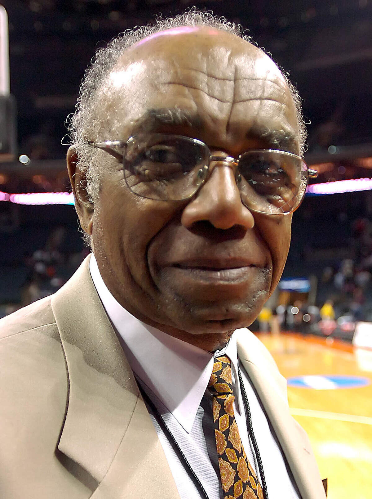 3/1/06 Sam Jones ,a Hall of Famer and N.C. Central graduate, who is attending the CIAA tournament. Story will run with our CIAA Legends series by David Scott. DAVID T. FOSTER III-dtfoster@charlotteobserver.com