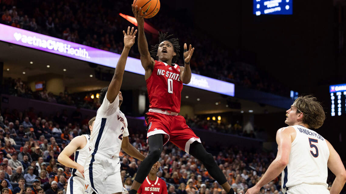 No. 8 Virginia frustrates No. 22 NC State in taking 63-50 ACC basketball victory