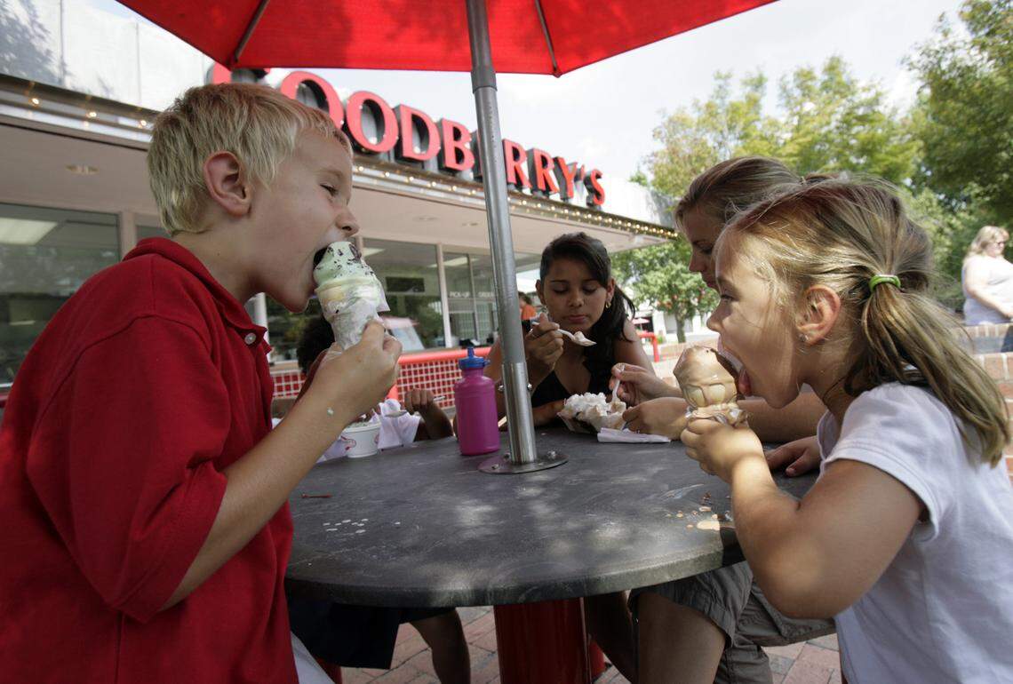 Goodberry’s is known for its frozen custard and combinations.