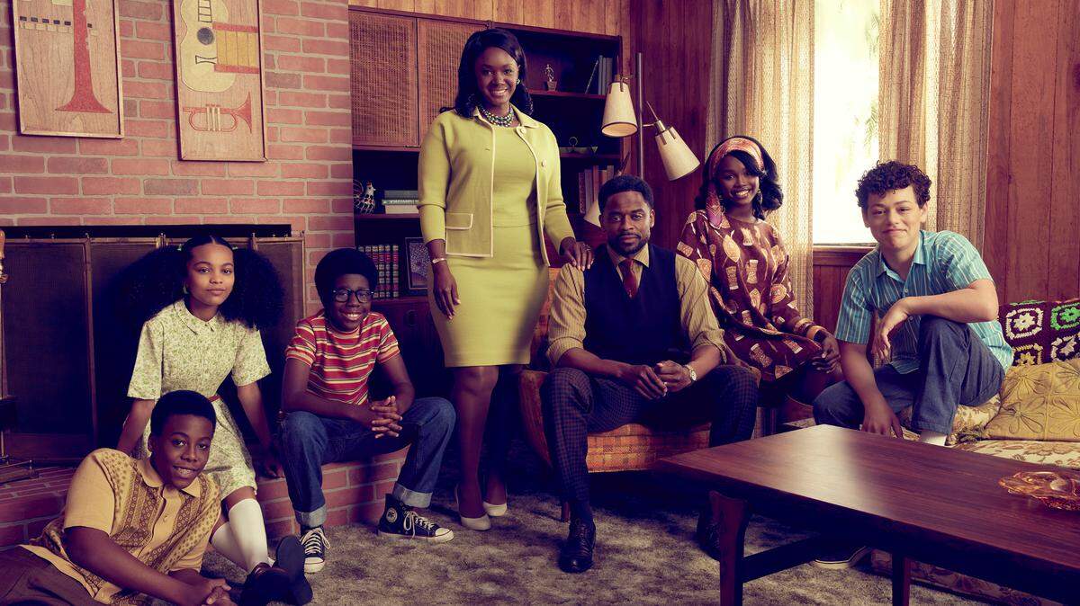 ABC’s “The Wonder Years” stars Amari OÕNeil as Cory Long, Milan Ray as Keisa Clemmons, Elisha Williams as Dean Williams, Saycon Sengbloh as Lillian Williams, Dul Hill as Bill Williams, Laura Kariuki as Kim Williams, and Julian Lerner as Brad Harper.