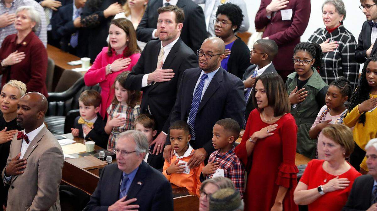 The N.C. General Assembly convenes in Raleigh, N.C., Wednesday, January 9, 2019.