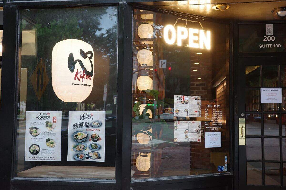 The new Kokoro Ramen & Izakaya opened on Moore Square this week in downtown Raleigh.