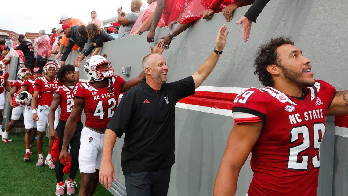After college football upsets, NC State and Wake Forest move up in latest AP poll