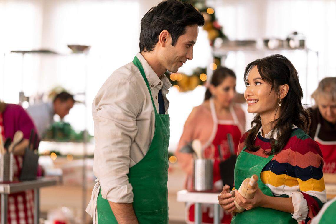 “Sugar and Spice Holiday” premieres on Lifetime on Dec. 13, 2020.