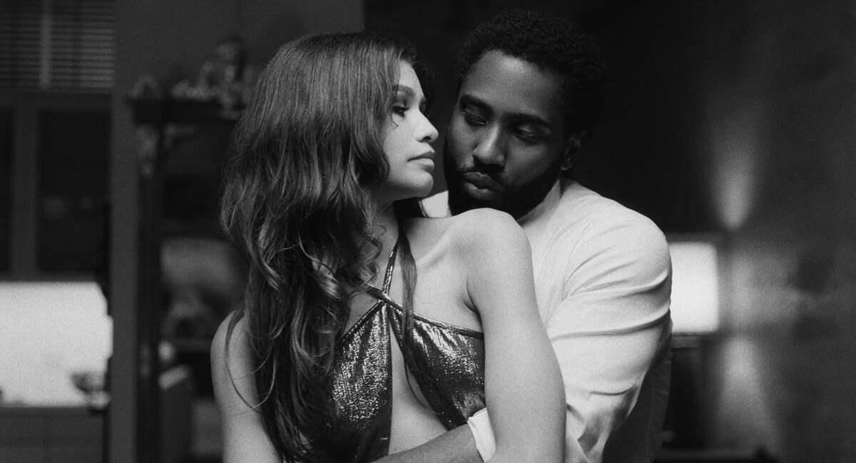 MALCOLM & MARIE (L-R): ZENDAYA as MARIE, JOHN DAVID WASHINGTON as MALCOLM. NETFLIX&nbsp;© 2021