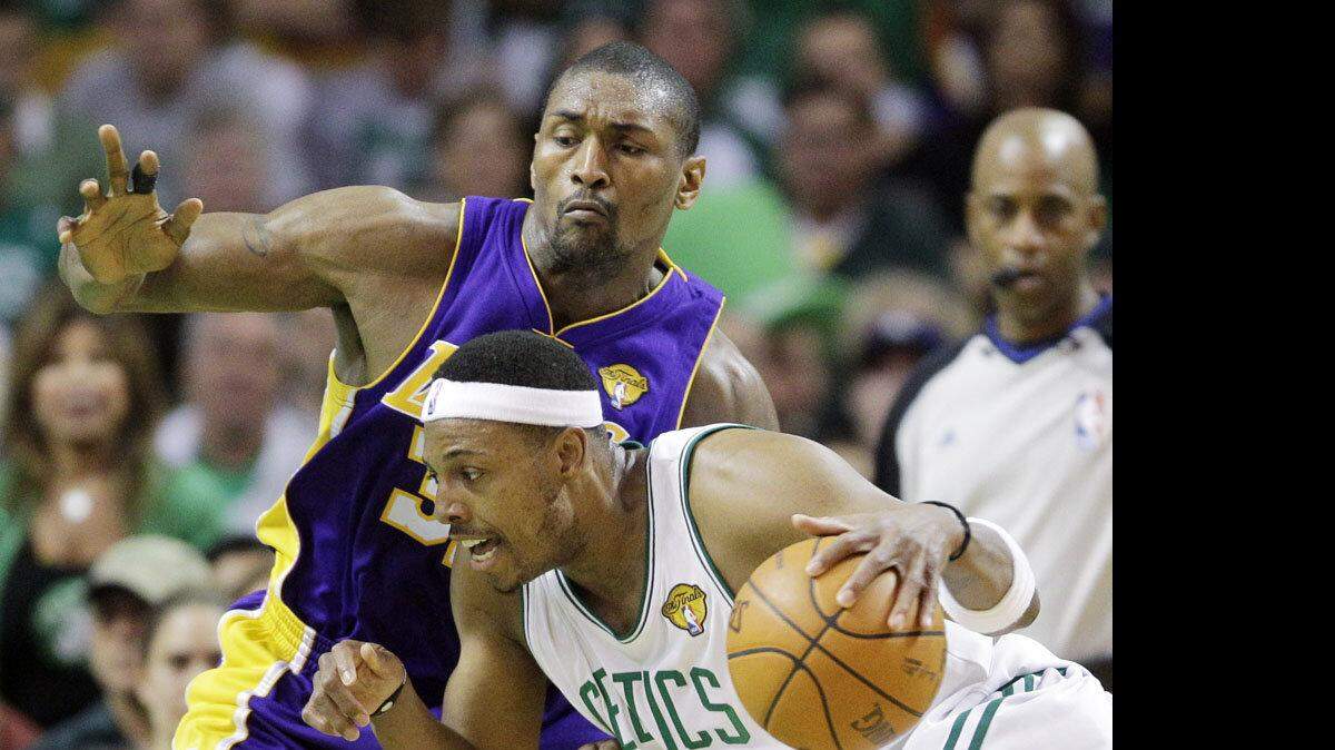 NBA Finals Lakers Celtics Basketball