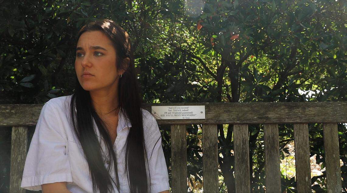 UNC-Chapel Hill student Rachel Kivlan, born to two Ukrainian immigrants and grew up in the United States. She spent much of 2022 worrying about extended family in Ukraine, who eventually relocated to the U.S. to flee the ongoing war.