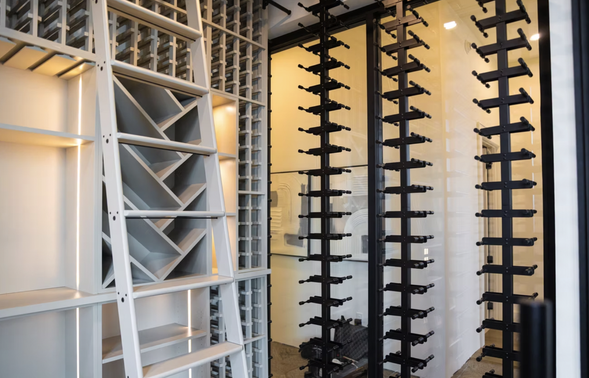 Sellers of The Novus’ Unit 2701 added a rare, temperature controlled wine room that holds more than 1,000 bottles.
