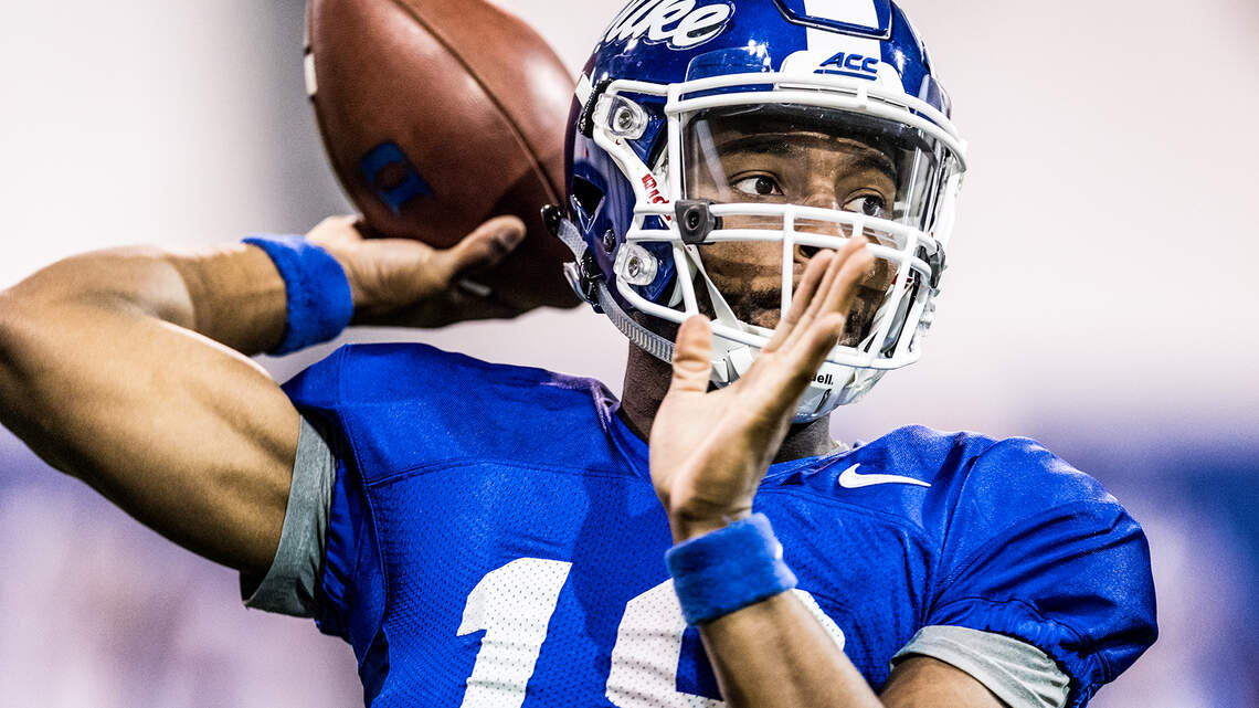 For Quentin Harris, the time to take over Duke’s offense has arrived