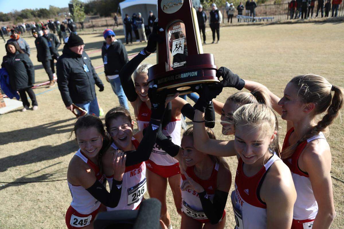 The N.C. State women’s cross country team repeated as national champions on Saturday, and delivered the Wolfpack its fourth NCAA team championship during a commanding performance at the Division I cross country championships in Stillwater, Oklahoma.
