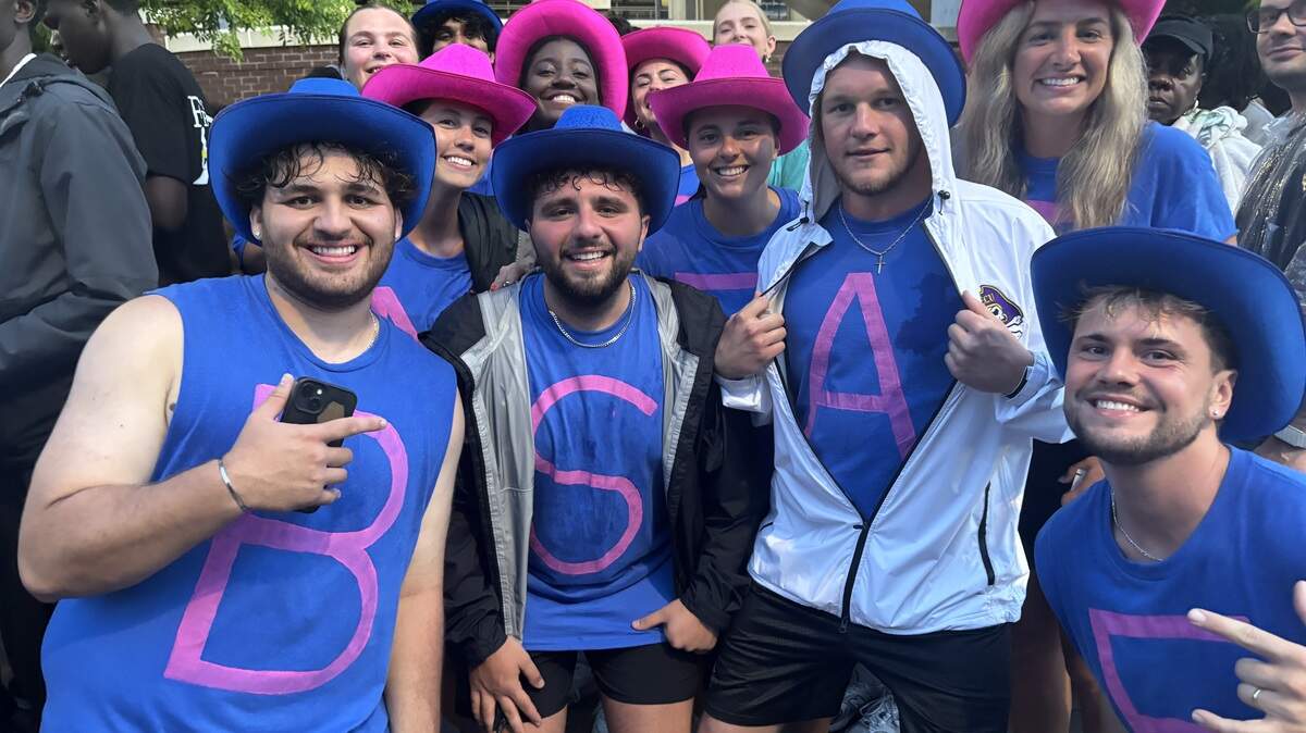A group of MrBeast fans began waiting in line outside East Carolina University’s Dowdy-Ficklen Stadium on Sunday, May 24, 2026.