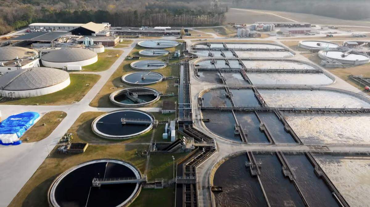 Raleigh’s wastewater treatment plant off Battle Bridge Road handles sewage from the city and a half dozen other Wake County towns.