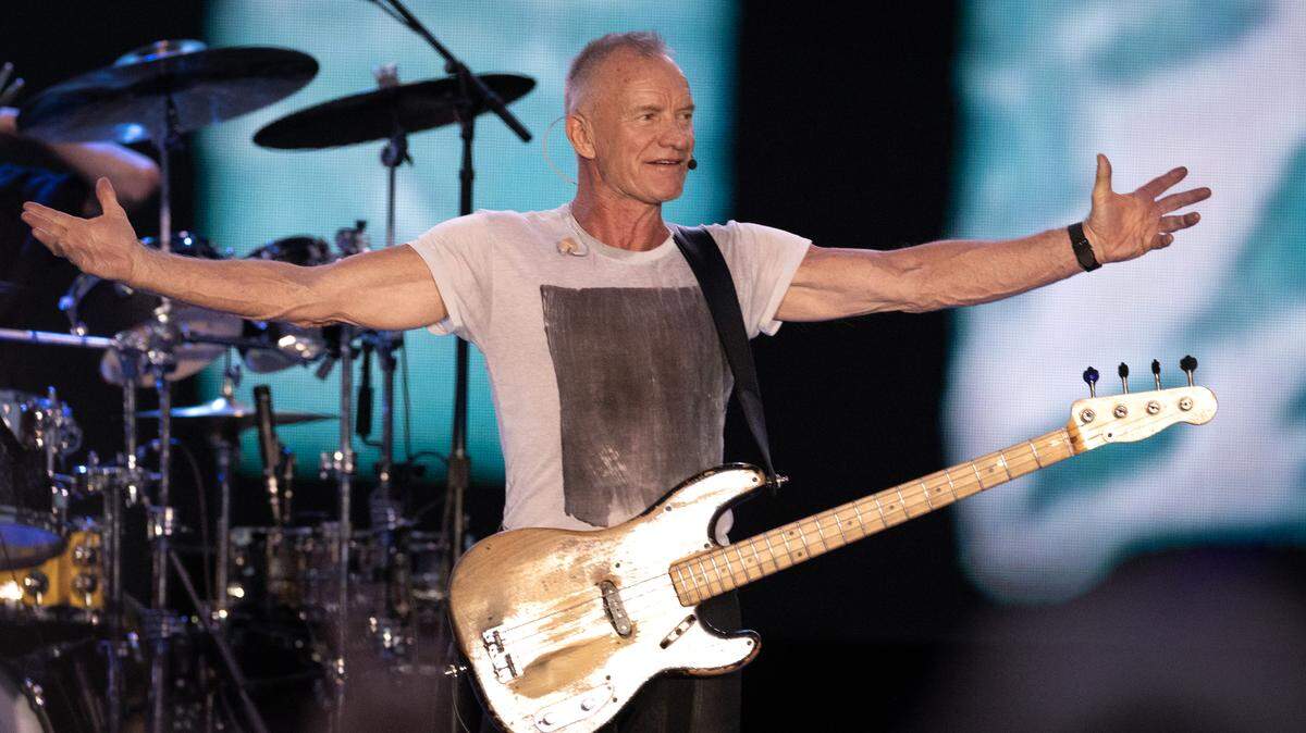 Sting brings his 3.0 tour to Raleigh, N.C.’s Red Hat Amphitheater, Tuesday night, May 19, 2026.